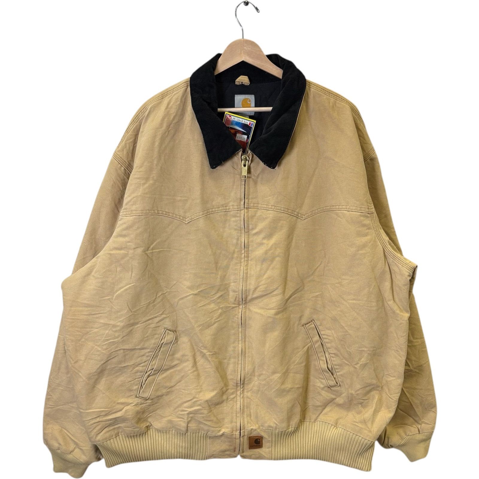 Carhartt Vintage Carhartt Santa Fe Full Zip Workwear Jacket 4XL Tall Size US XXL / EU 58 / 5 - 1 Thumbnail