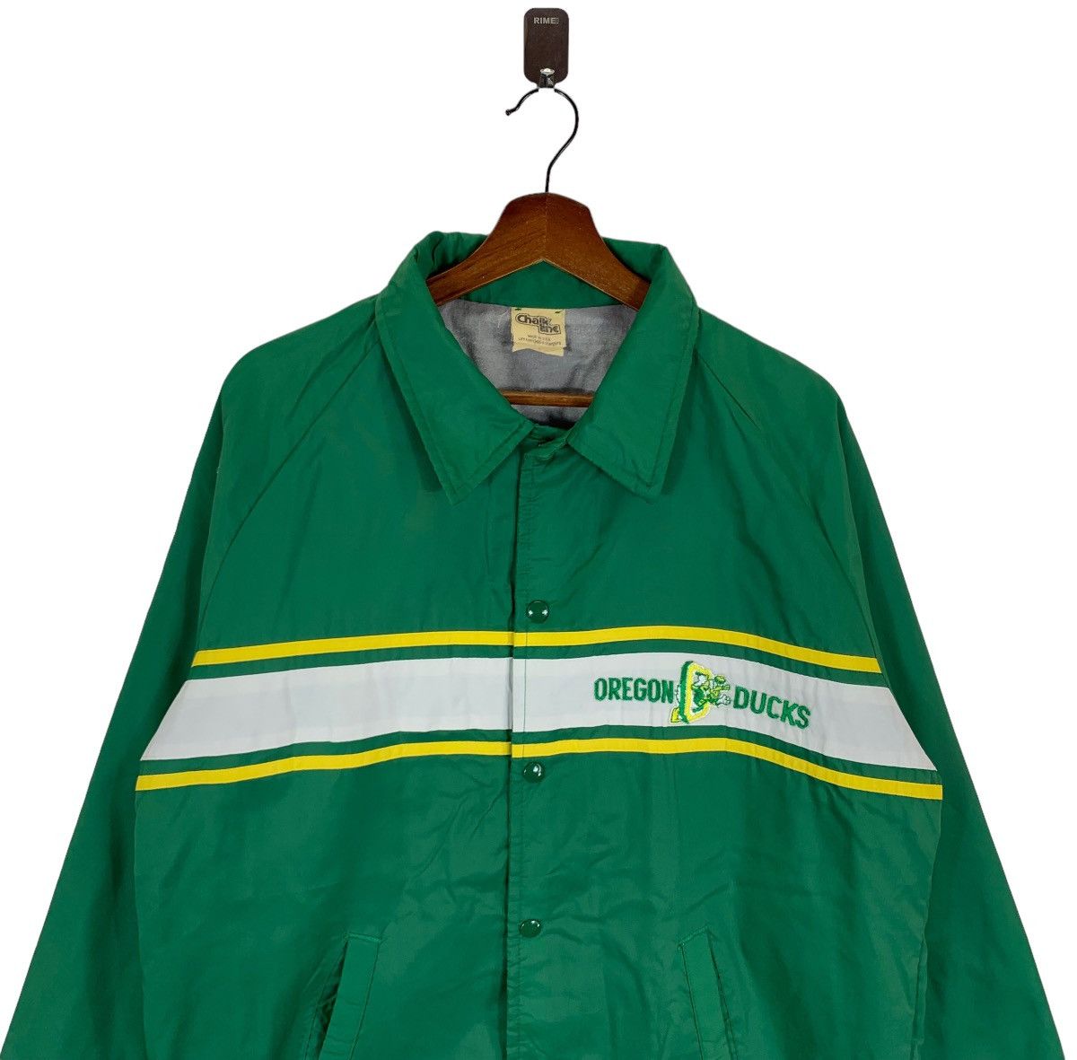 Chalk Line × Vintage VINTAGE CHALK LINE OREGON DUCK VARSITY COACH JACKET Size US L / EU 52-54 / 3 - 3 Thumbnail