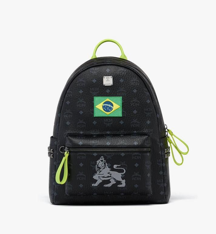 MCM o1mt1gz0825 Size: OS / Medium Backpack in Black Size ONE SIZE - 1 Thumbnail