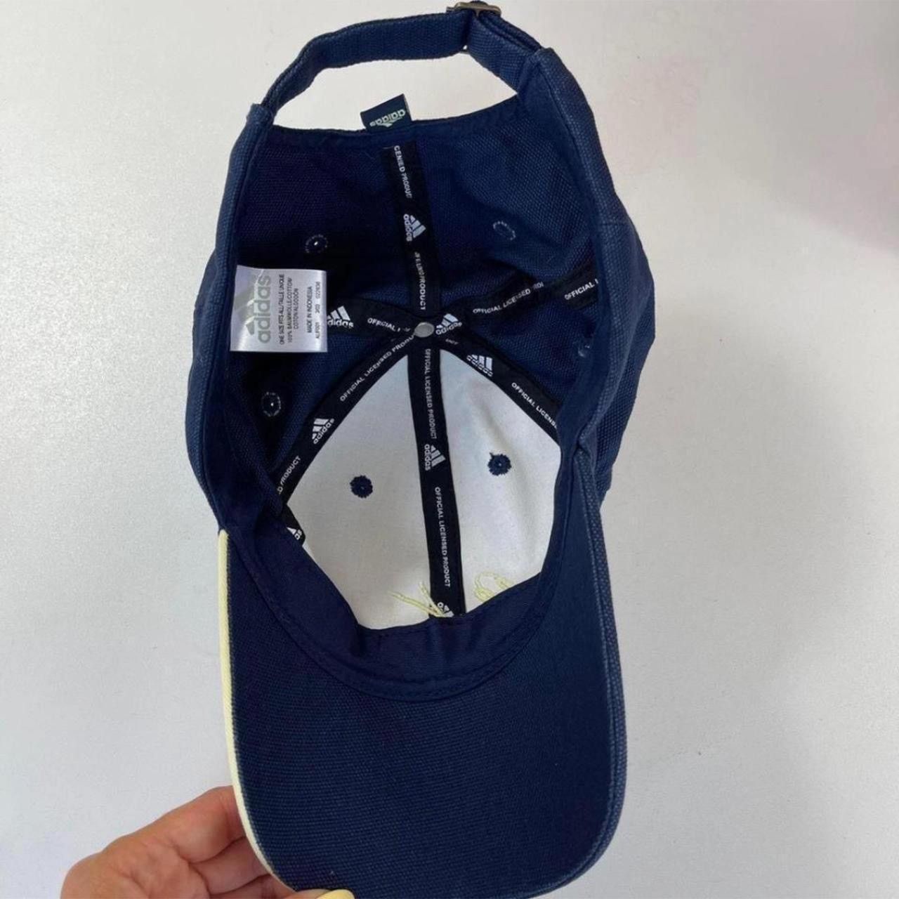 Adidas Vintage Adidas baseball Cap Adjustable Hat Rare Design Size ONE SIZE - 2 Thumbnail