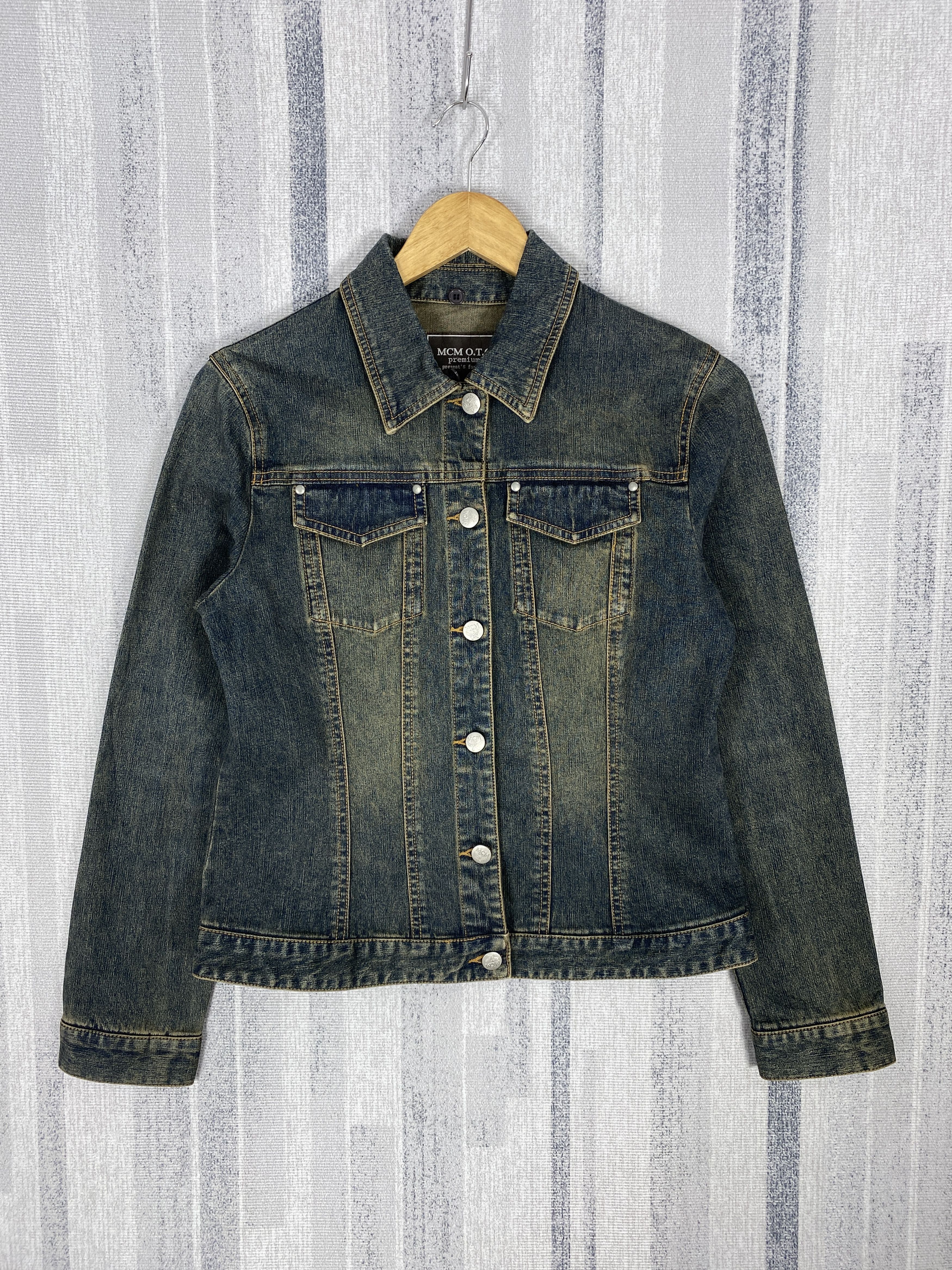 Vintage MCM O.T.C Denim Jacket K0170