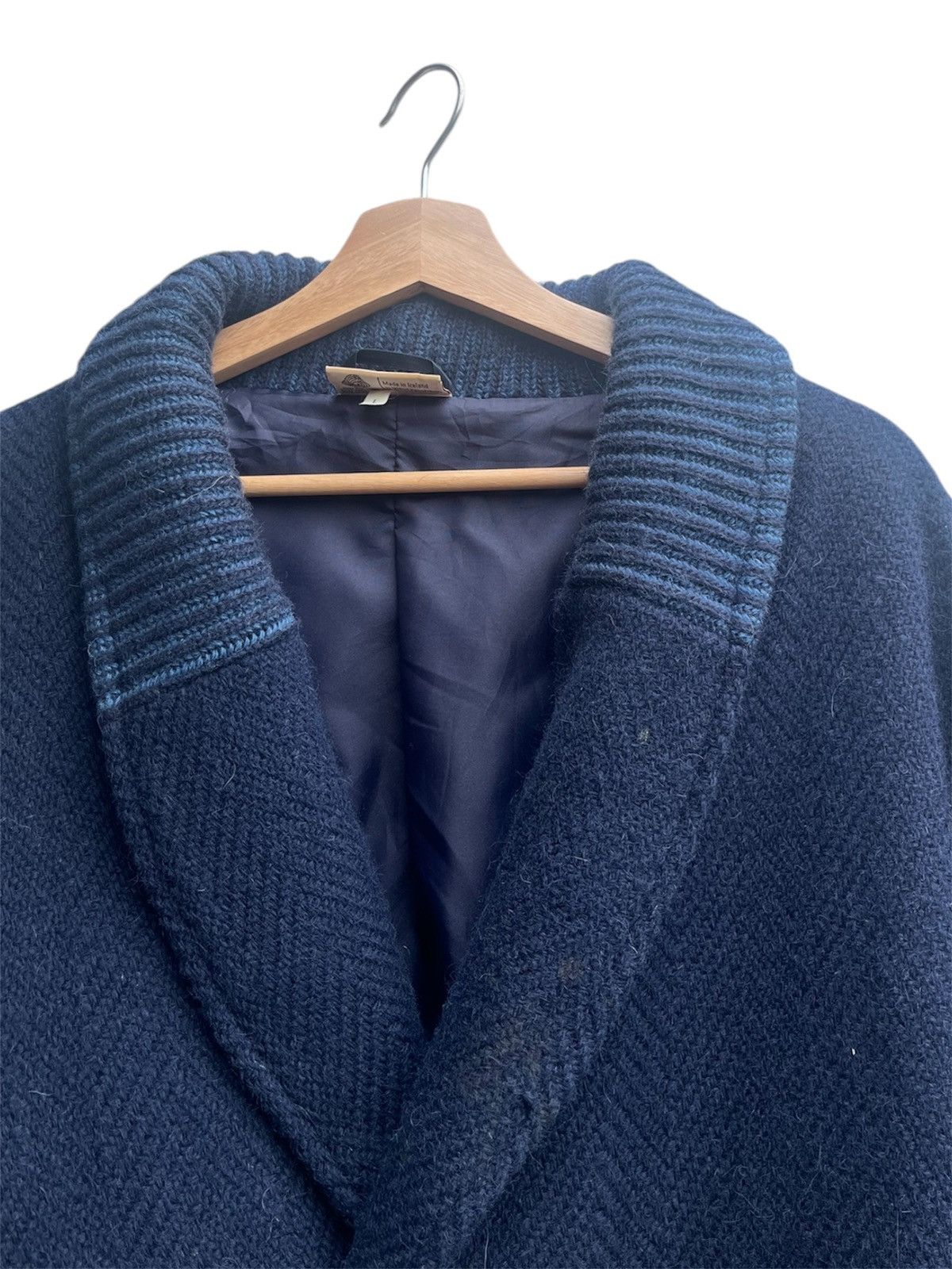 Vintage Vintage Samband of Iceland Double Breasted Knit Wool Jacket Size US L / EU 52-54 / 3 - 6 Thumbnail
