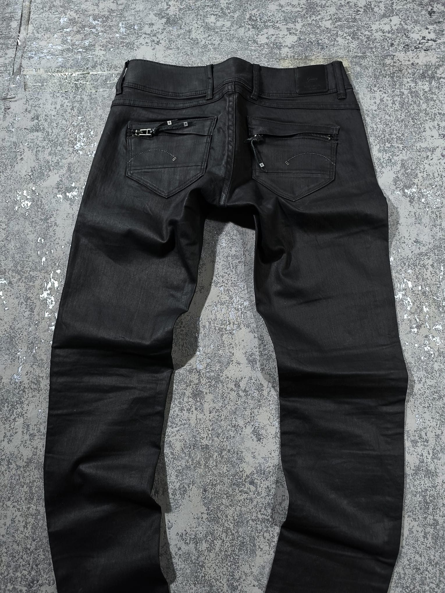 G-Star SLIMFIT LOWRISE GSTAR WAX JEANS HEDI SLIMANE Size 30" / US 8 / IT 44 - 5 Thumbnail