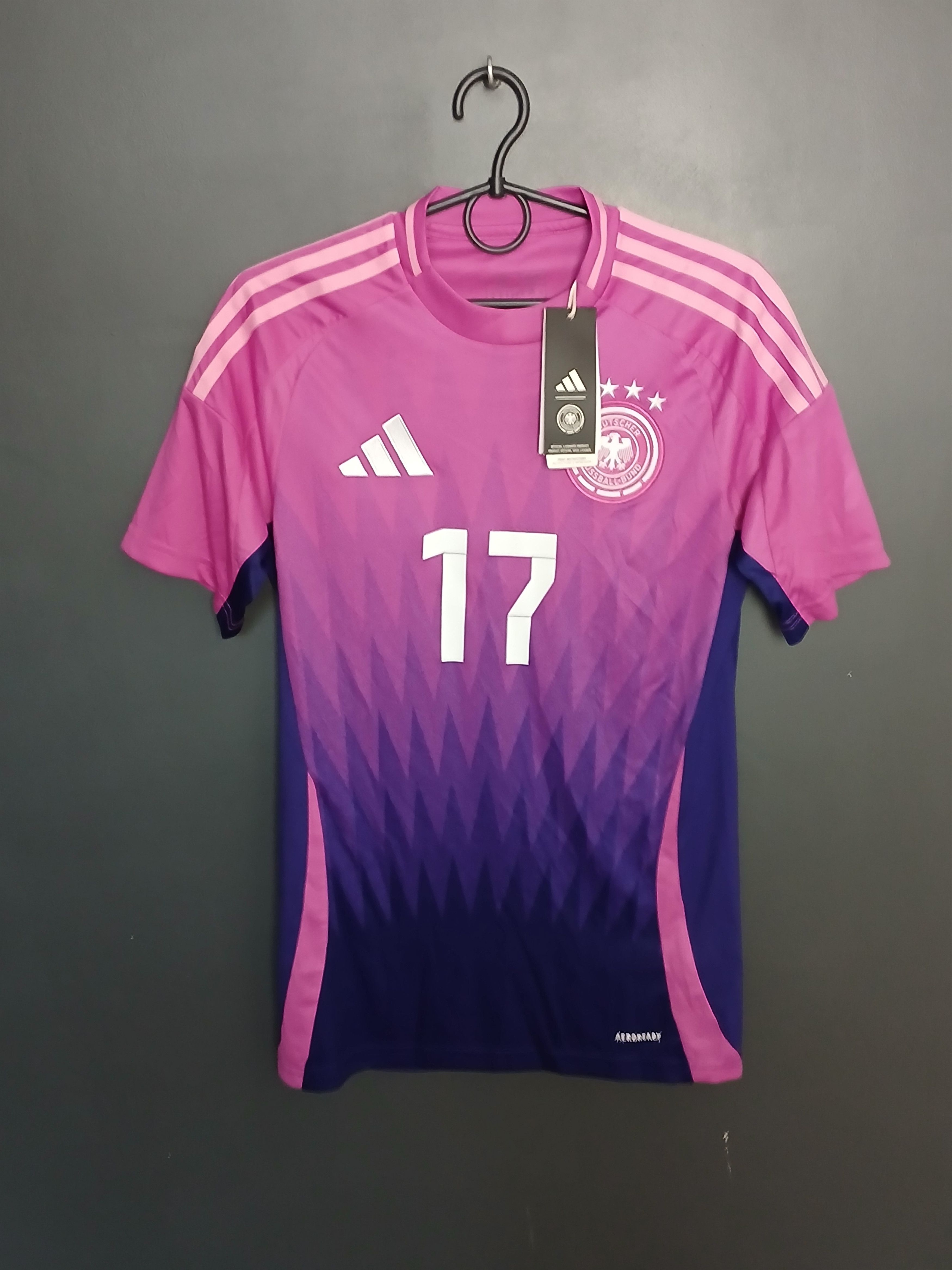 Adidas Germany 2024 Away Wirtz Football Jersey T-Shirt Size US XS / EU 42 / 0 - 2 Thumbnail