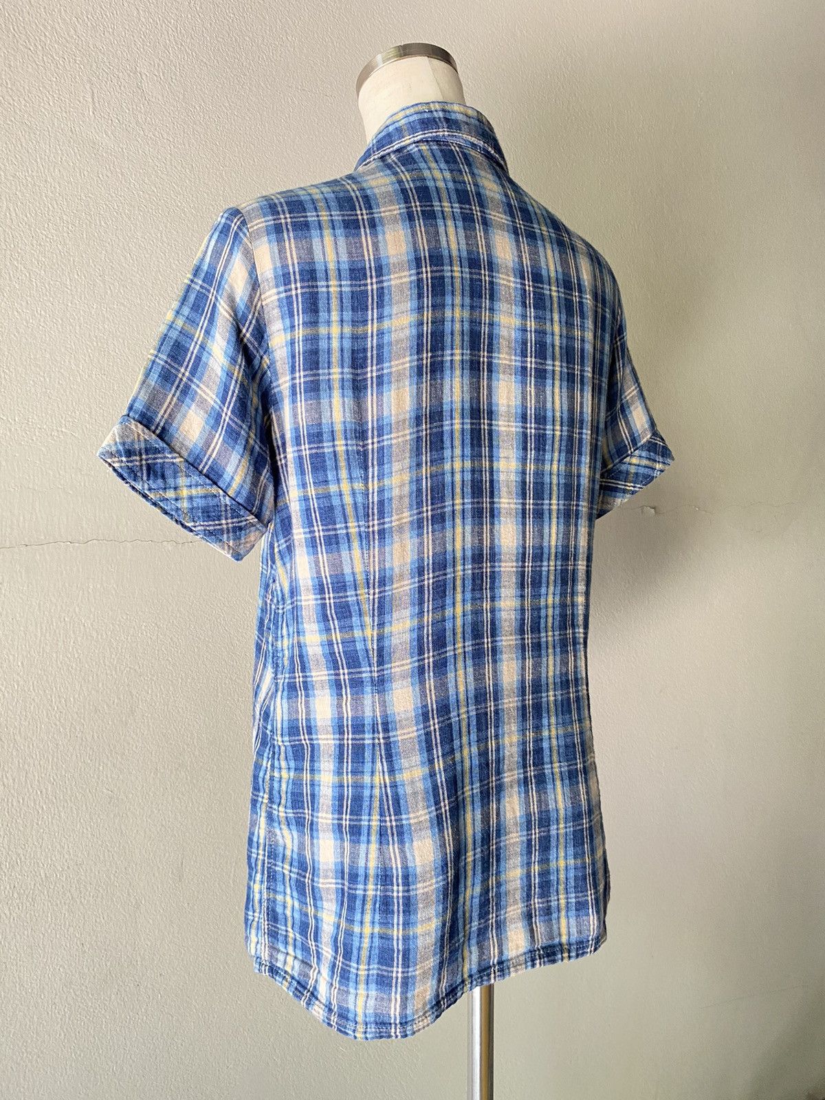 Hysteric Glamour Hysteric Glamour Blue Plaid Button-Up Shirt. Size S / US 4 / IT 40 - 20 Thumbnail