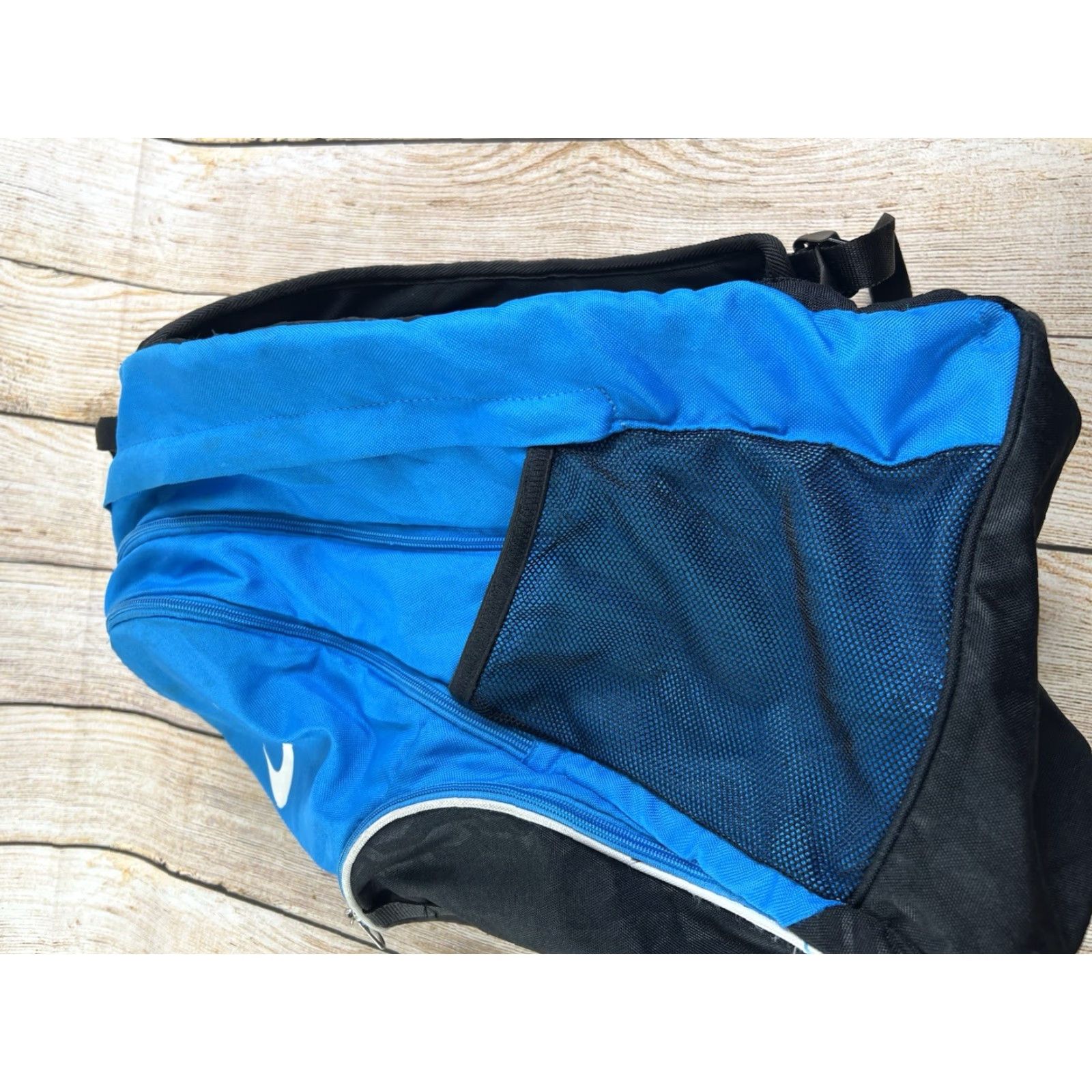 Nike Nike Backpack Large Black School Gym Bag Mens Size ONE SIZE - 5 Thumbnail