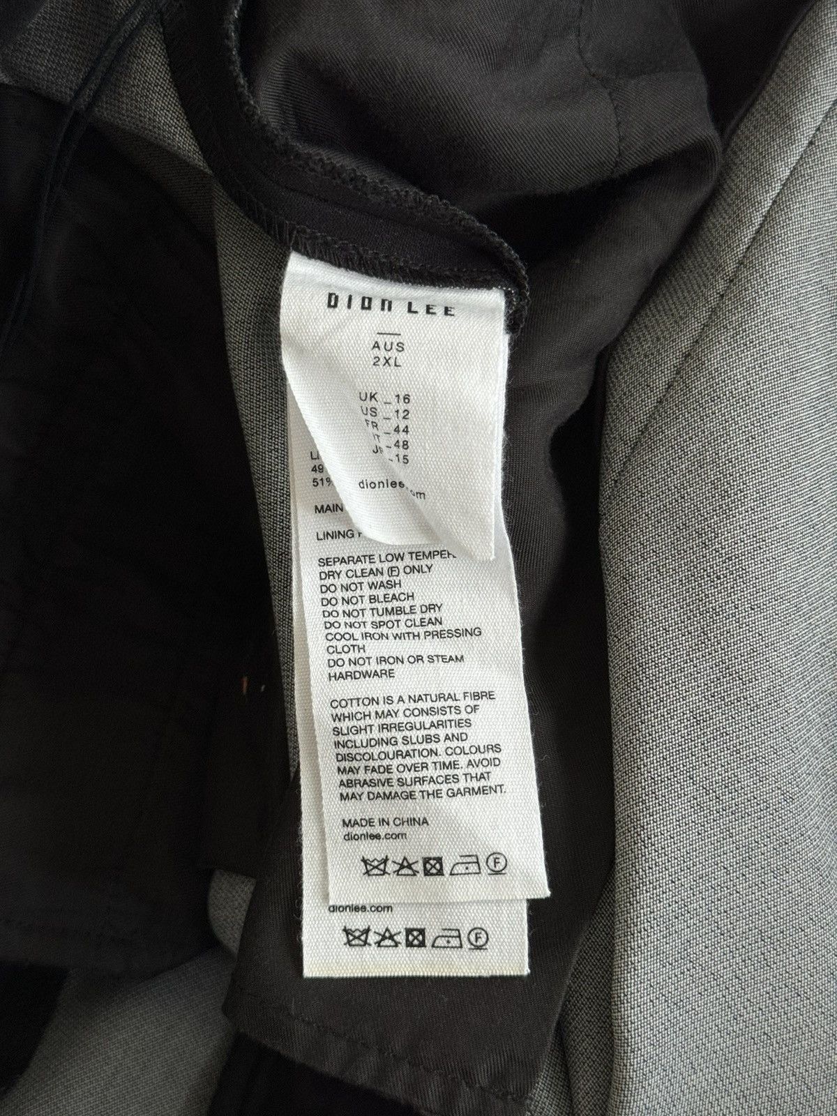 Dion Lee Unisex Cinch Leg Trouser XXL Size US 38 / EU 54 - 10 Thumbnail