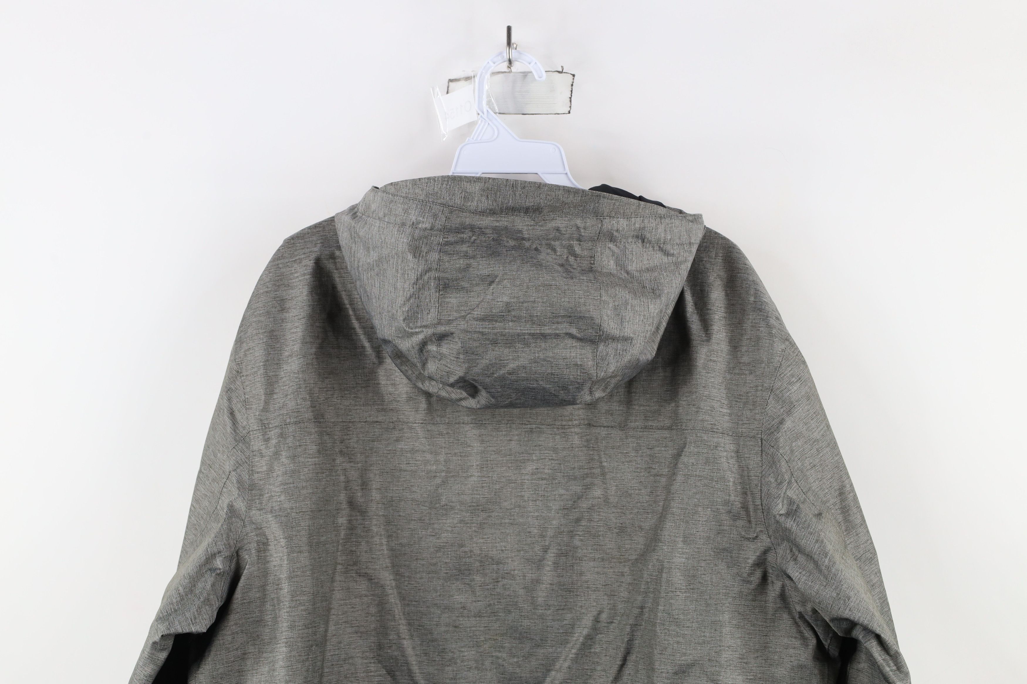 Gymshark × Vintage Gymshark Full Length Zip Parka Rain Jacket Coat Heather Gray Size XL / US 12-14 / IT 48-50 - 11 Thumbnail
