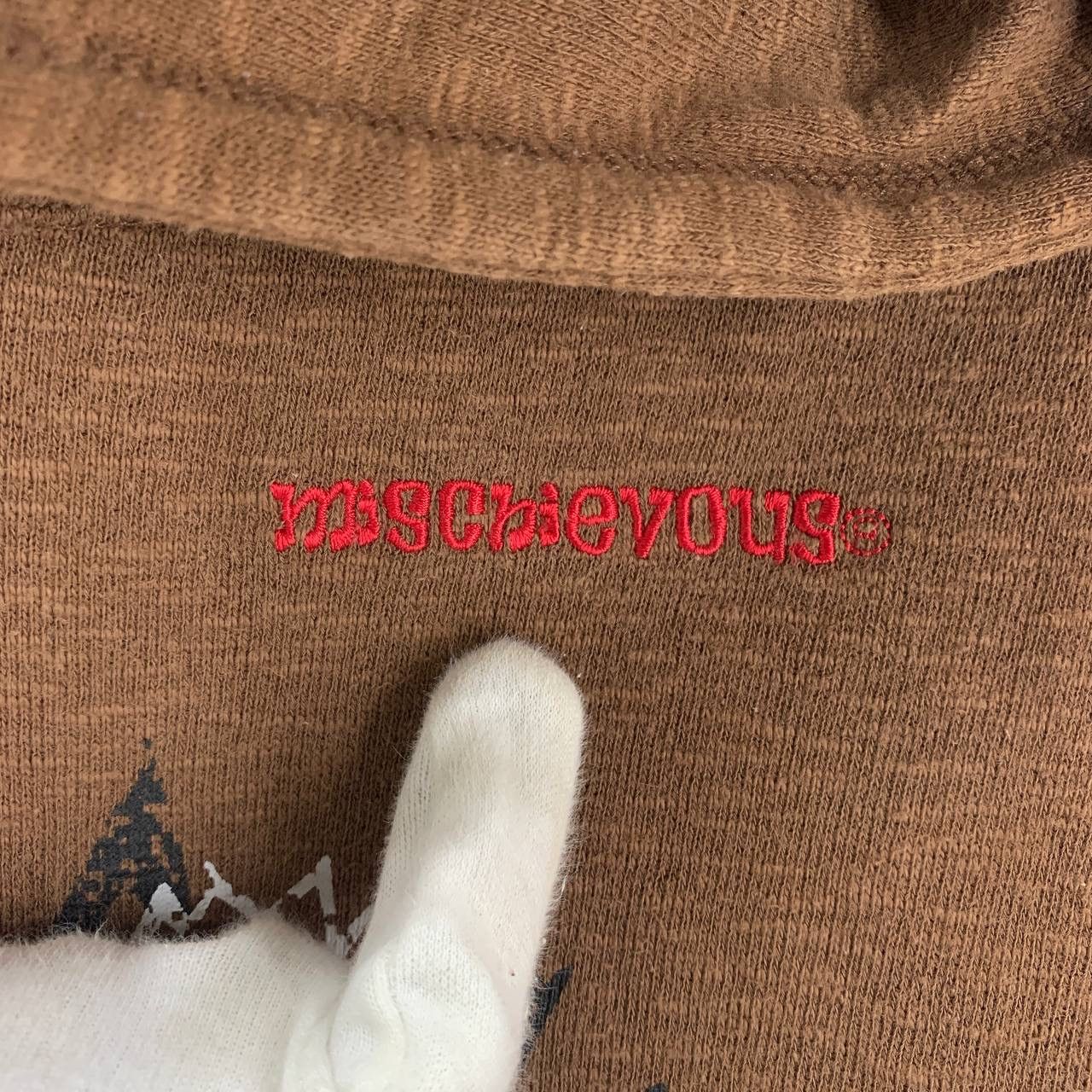 Japanese Brand MISCHIEVOUS Hoodie Pullover #2081/14 Size US S / EU 44-46 / 1 - 3 Thumbnail