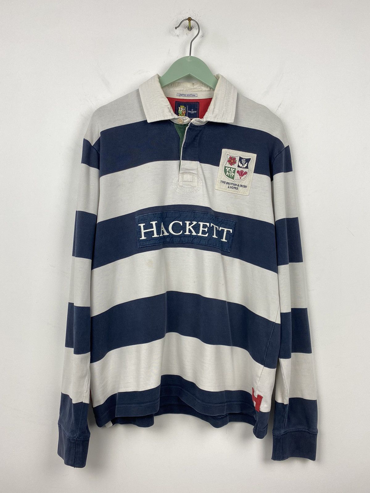 Hackett Hackett British Irish Lions Limited Rugby Shirt Jersey Y2K Size US L / EU 52-54 / 3 - 1 Thumbnail