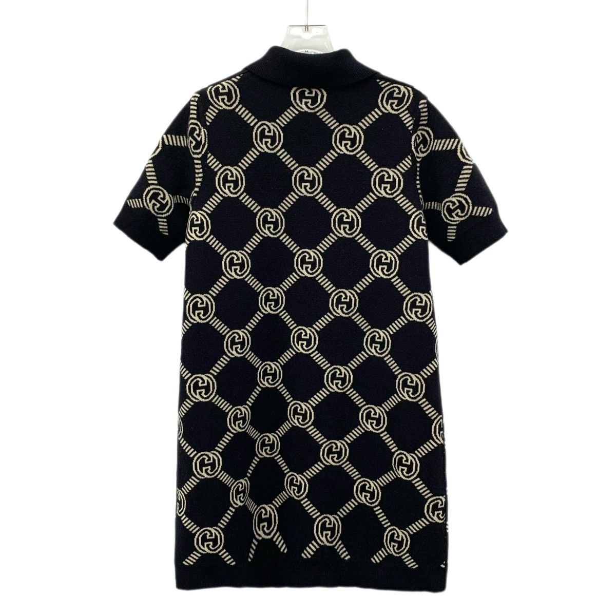 Gucci Gucci colorblocked logo wool reversible knit dress Size S / US 4 / IT 40 - 2 Thumbnail