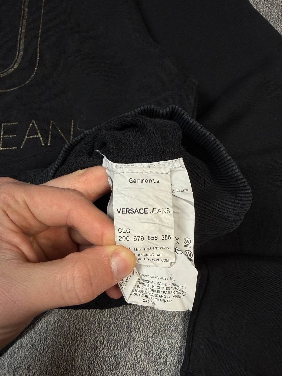 Versace Jeans Couture Versace Jeans Couture Graphic Print Faded Sweatshirt Size US S / EU 44-46 / 1 - 5 Thumbnail