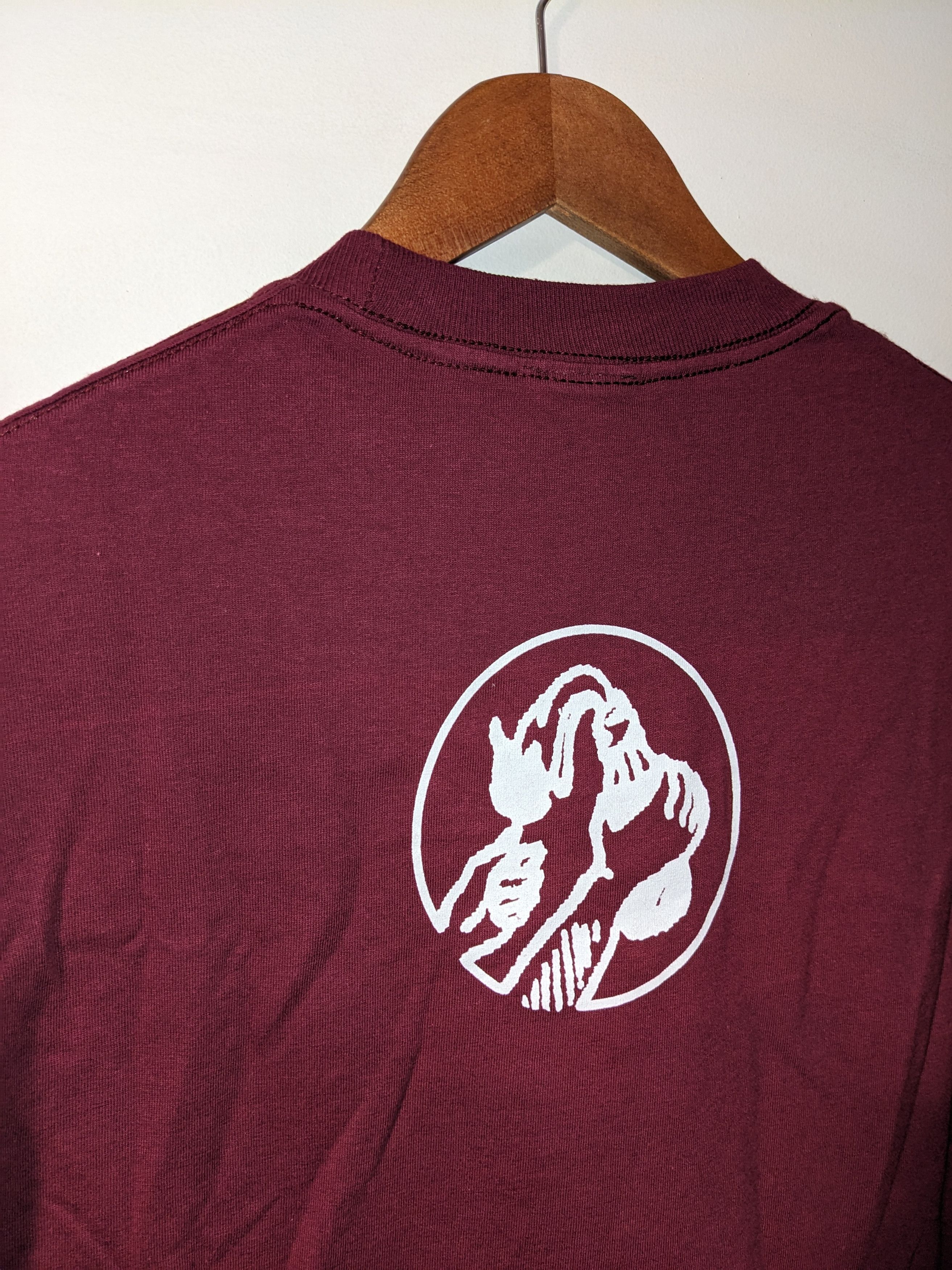 Band Tees × Rage Against The Machine × Vintage Vintage Rage Against the Machine Burgundy X-Large T-Shirt Size US XL / EU 56 / 4 - 8 Thumbnail