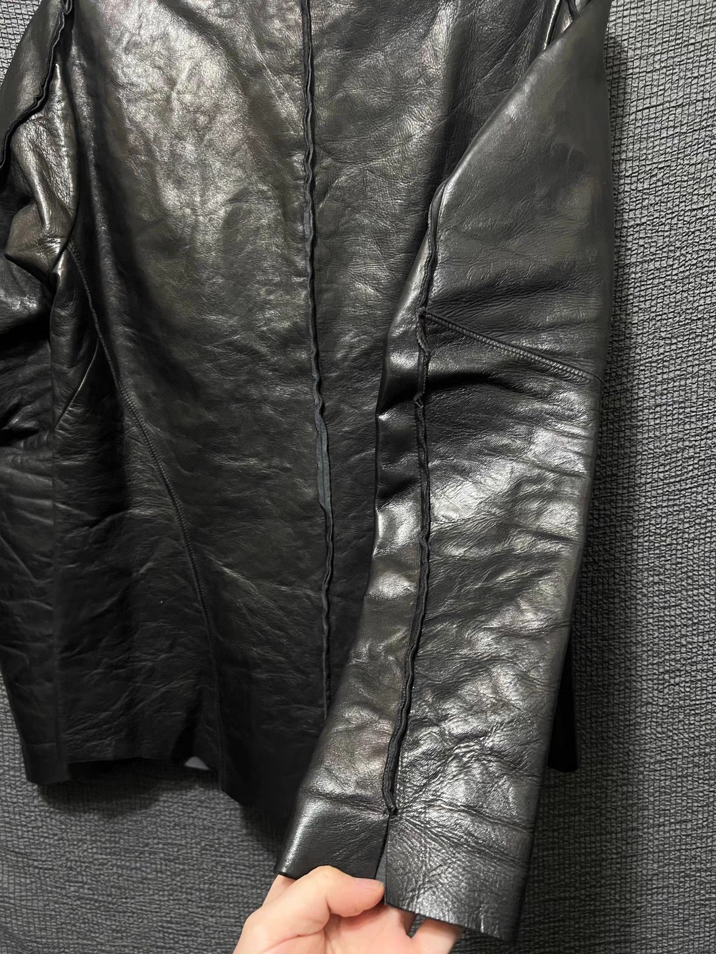 D.Hygen D.HYGEN 18AW one-piece horsehide jacket Size US M / EU 48-50 / 2 - 6 Thumbnail