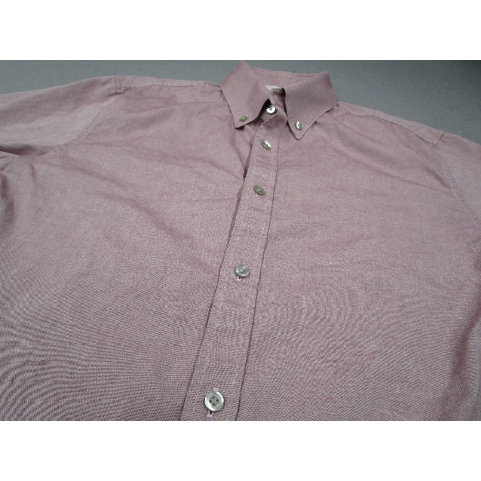 ALOHAS Aloha Rag Button Up Shirt Mens Small Red Long Sleeve Twill Cotton Made in Japan Mens Size US S / EU 44-46 / 1 - 2 Thumbnail