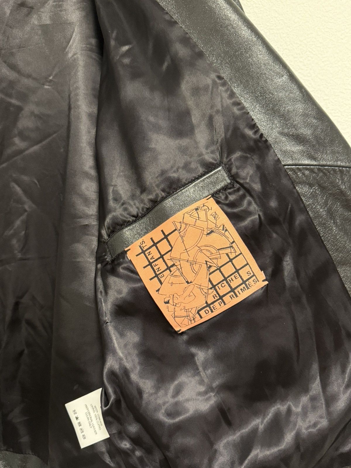 Enfants Riches Deprimes Bad Childhood Leather Jacket Size US L / EU 52-54 / 3 - 3 Thumbnail