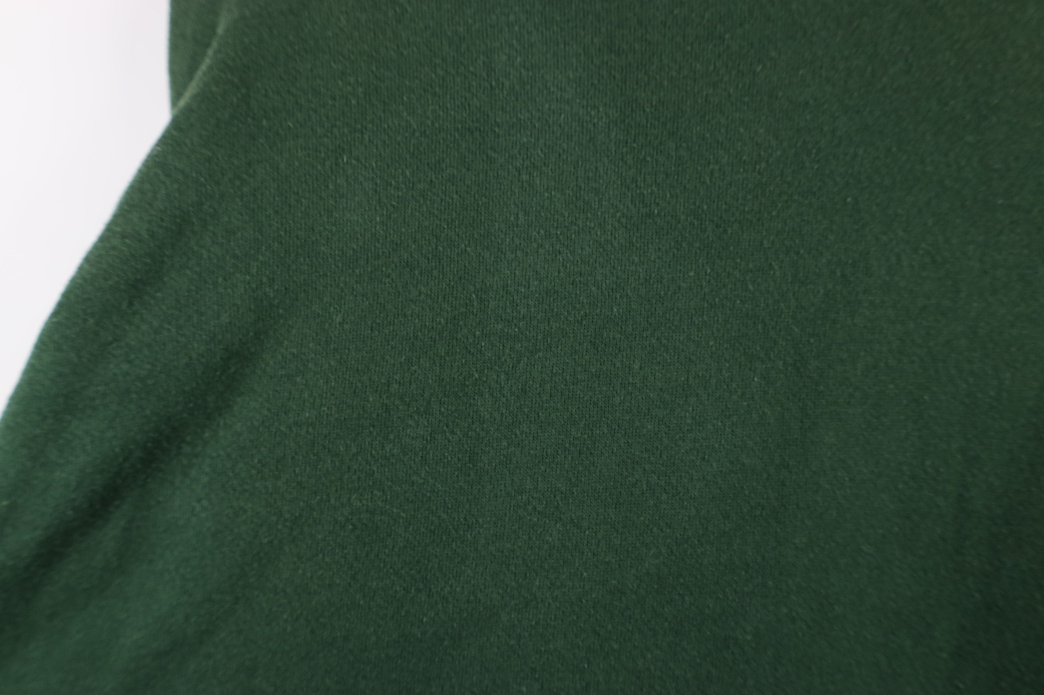 Vintage Vintage 90s Streetwear Blank Crewneck Sweatshirt Green USA Size US XL / EU 56 / 4 - 9 Thumbnail