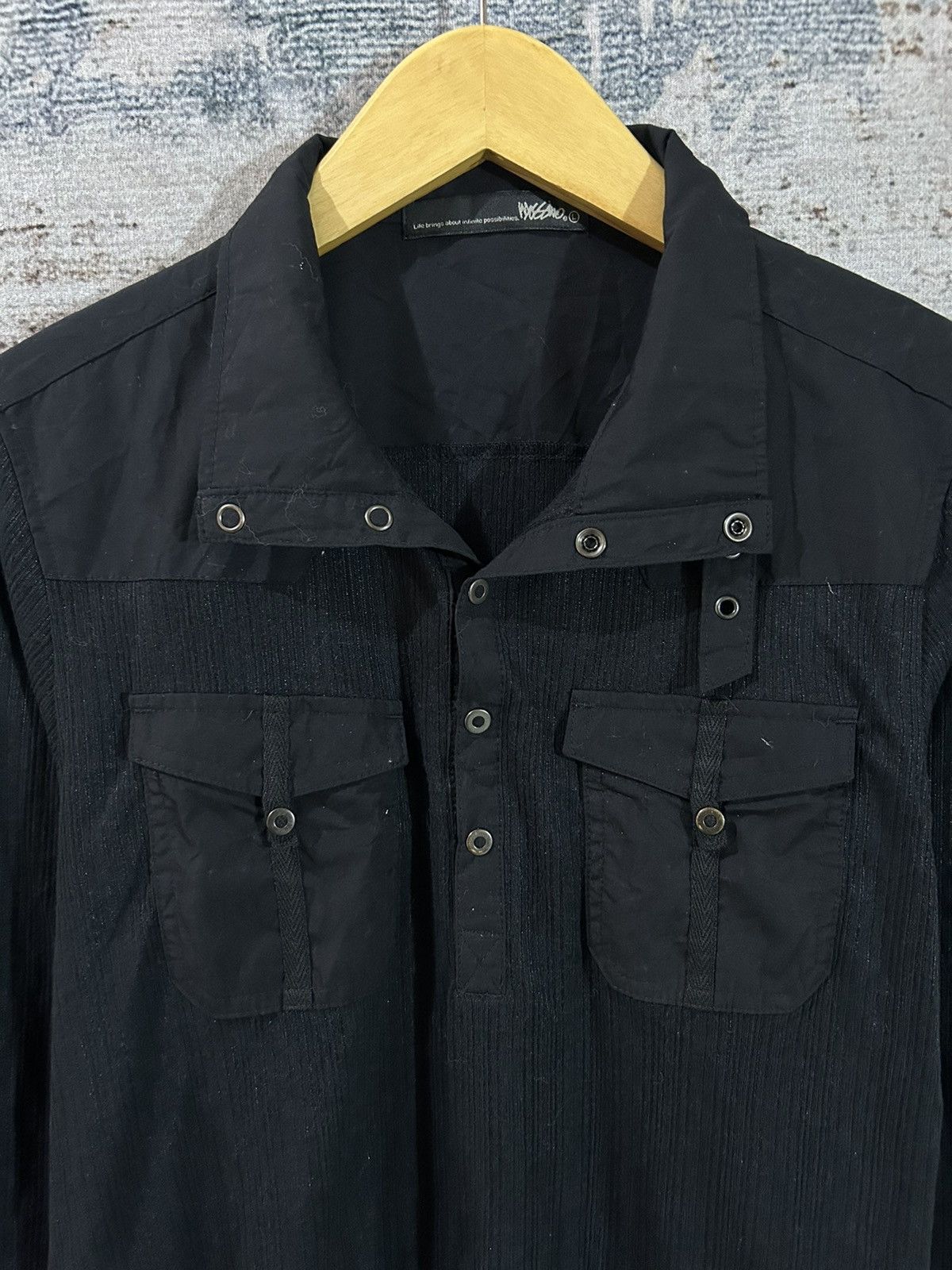 14th Addiction × In The Attic × Yasuyuki Ishii Japanese Gothic Mossimo Shirt Studded Size US L / EU 52-54 / 3 - 5 Thumbnail