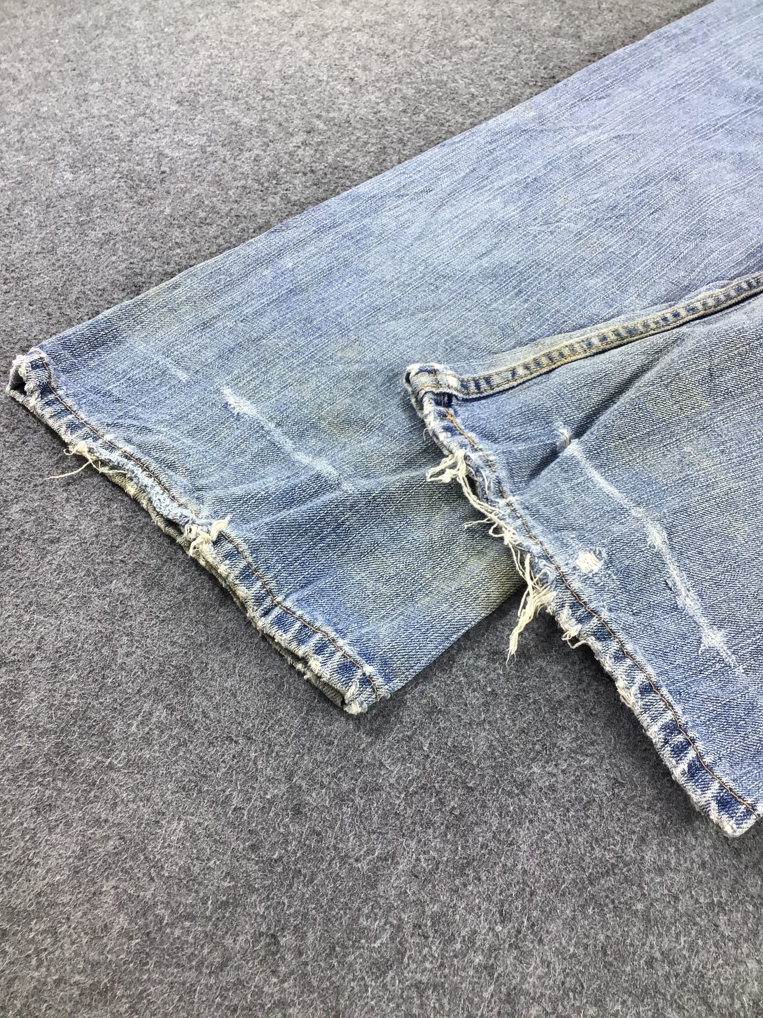 Levi's Vintage Levis 527 Jeans Dirty Blue Flare Denim KJ223 Size US 38 / EU 54 - 6 Thumbnail