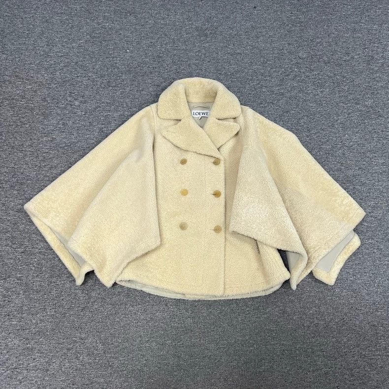 Loewe loewe Cloak shawl coat 2505-Nextarrow Size US S / EU 44-46 / 1 - 1 Thumbnail