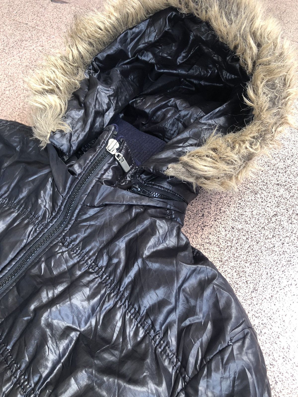 If Six Was Nine Unkown Puffer Fur Jacket Size US L / EU 52-54 / 3 - 6 Thumbnail