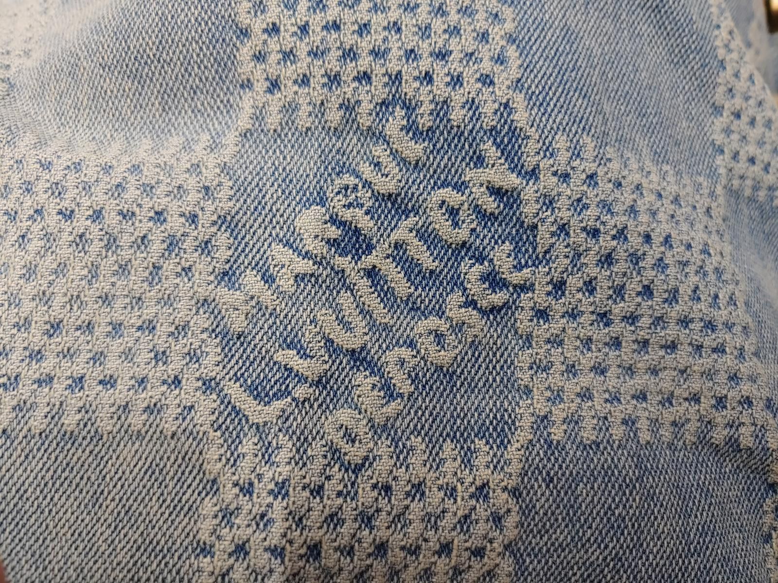 Louis Vuitton Louis Vuitton 3D Damier Denim Skate Pants in Medium Wash Size US 36 / EU 52 - 3 Thumbnail