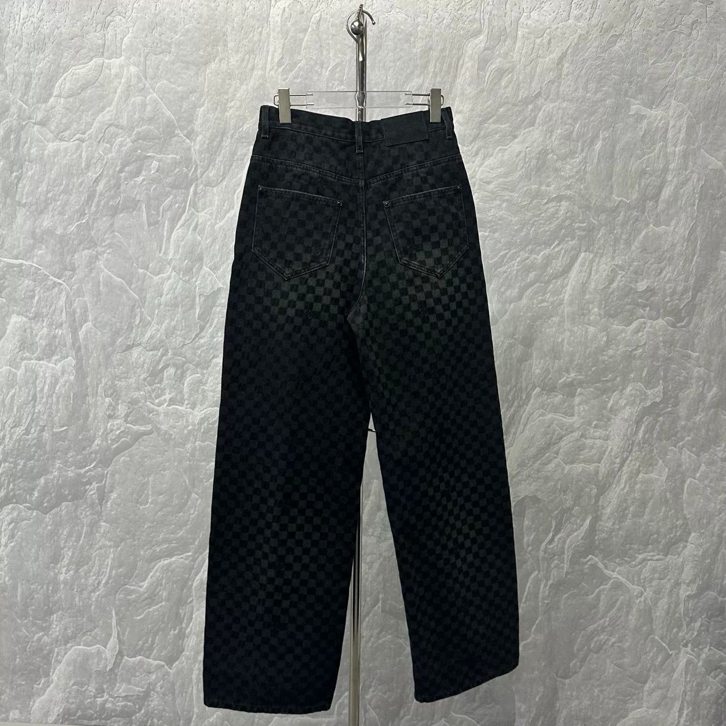 Louis Vuitton louis vuitton damier pattern denim pants Size US 28 / EU 44 - 2 Thumbnail