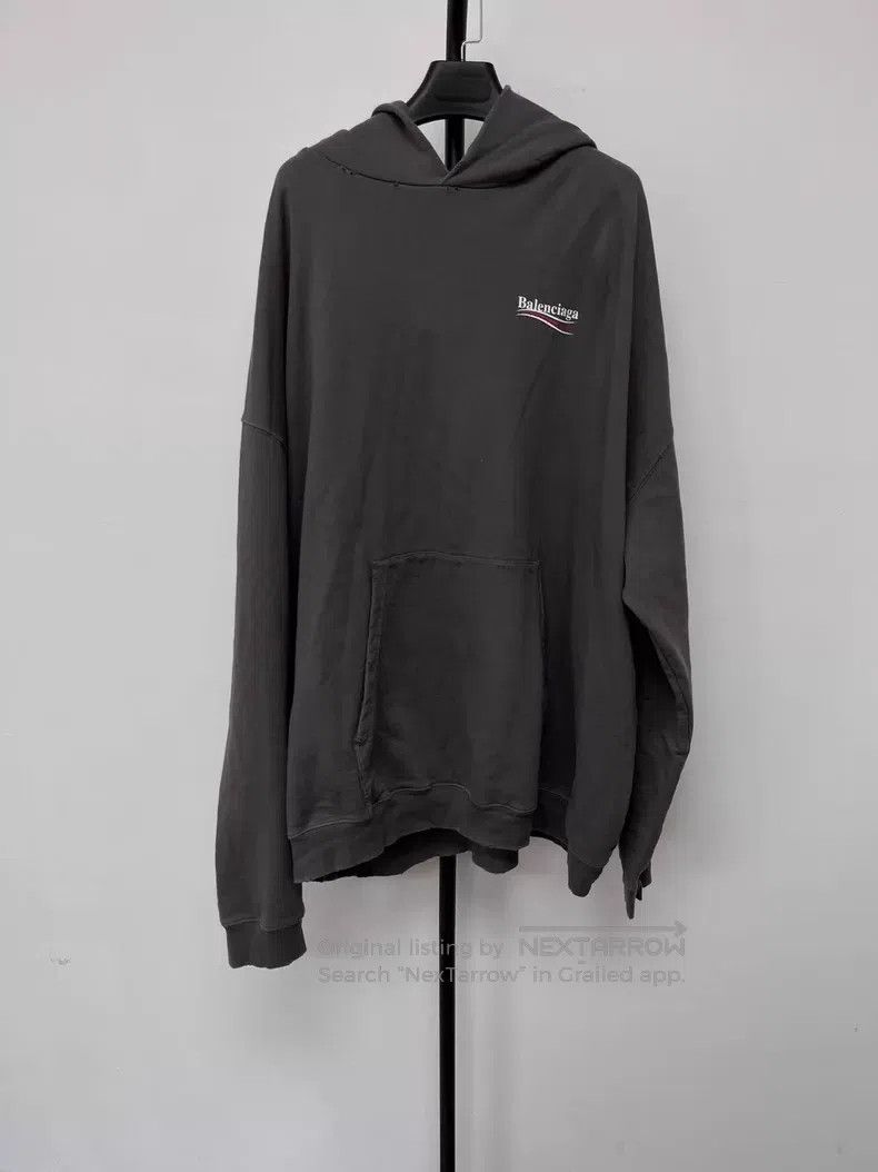 Balenciaga Balenciaga Logo Print Alphabet Casual Long Sleeve Hooded S Size US M / EU 48-50 / 2 - 1 Thumbnail