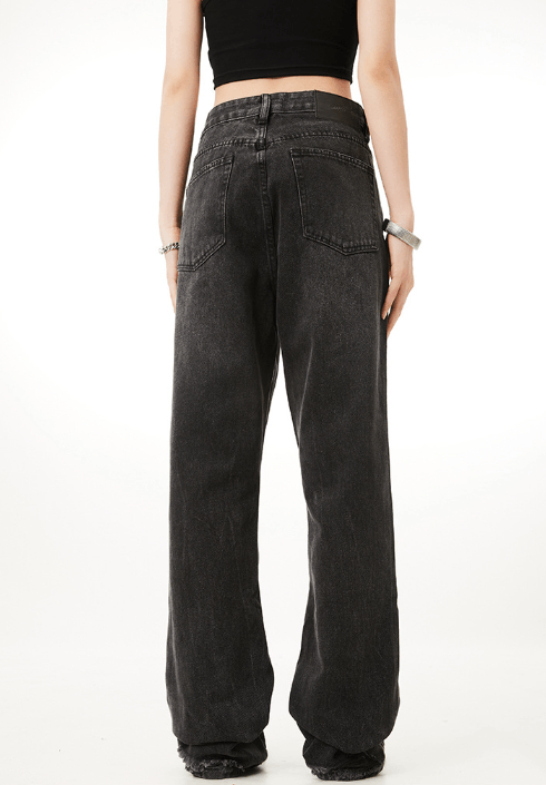 Japanese Brand × Jean American washed distressed vintage loose versatile jeans Size US 32 / EU 48 - 5 Thumbnail