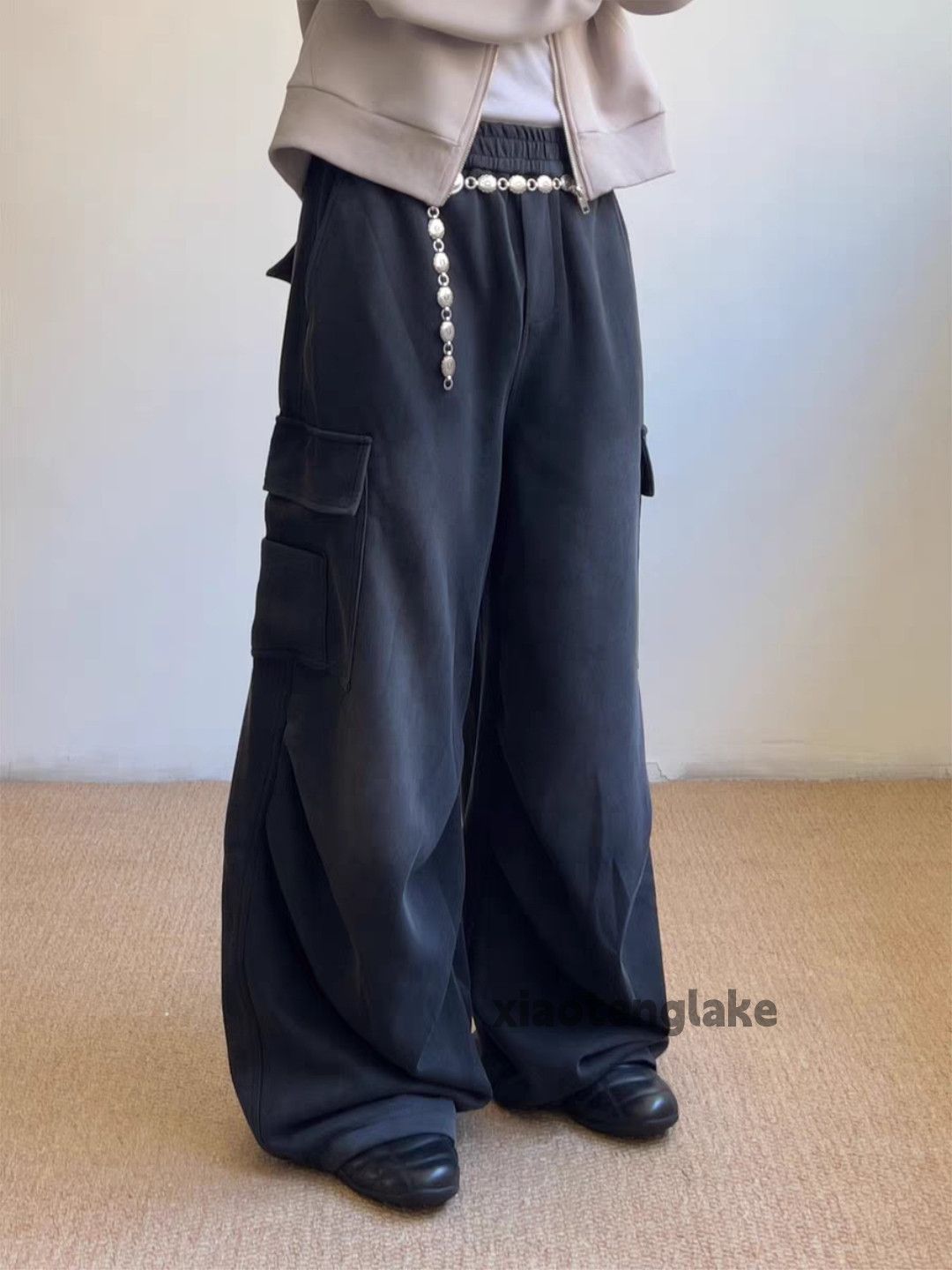 Vintage xz vintage distressed faded loose baggy sweatpants Size US 28 / EU 44 - 5 Thumbnail