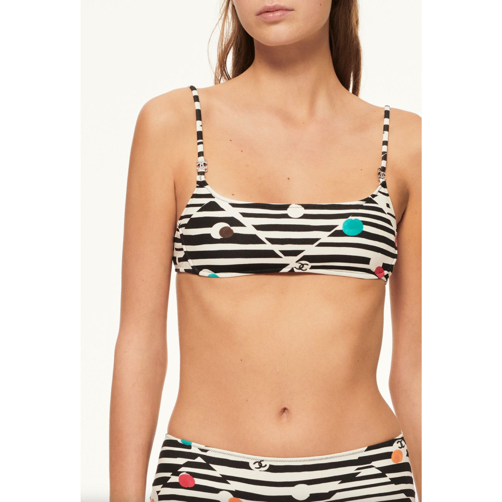 Chanel Chanel 24S Two Piece Bikini Swim Swimsuit Bathingsuit 36 Size XS / US 0-2 / IT 36-38 - 1 Thumbnail