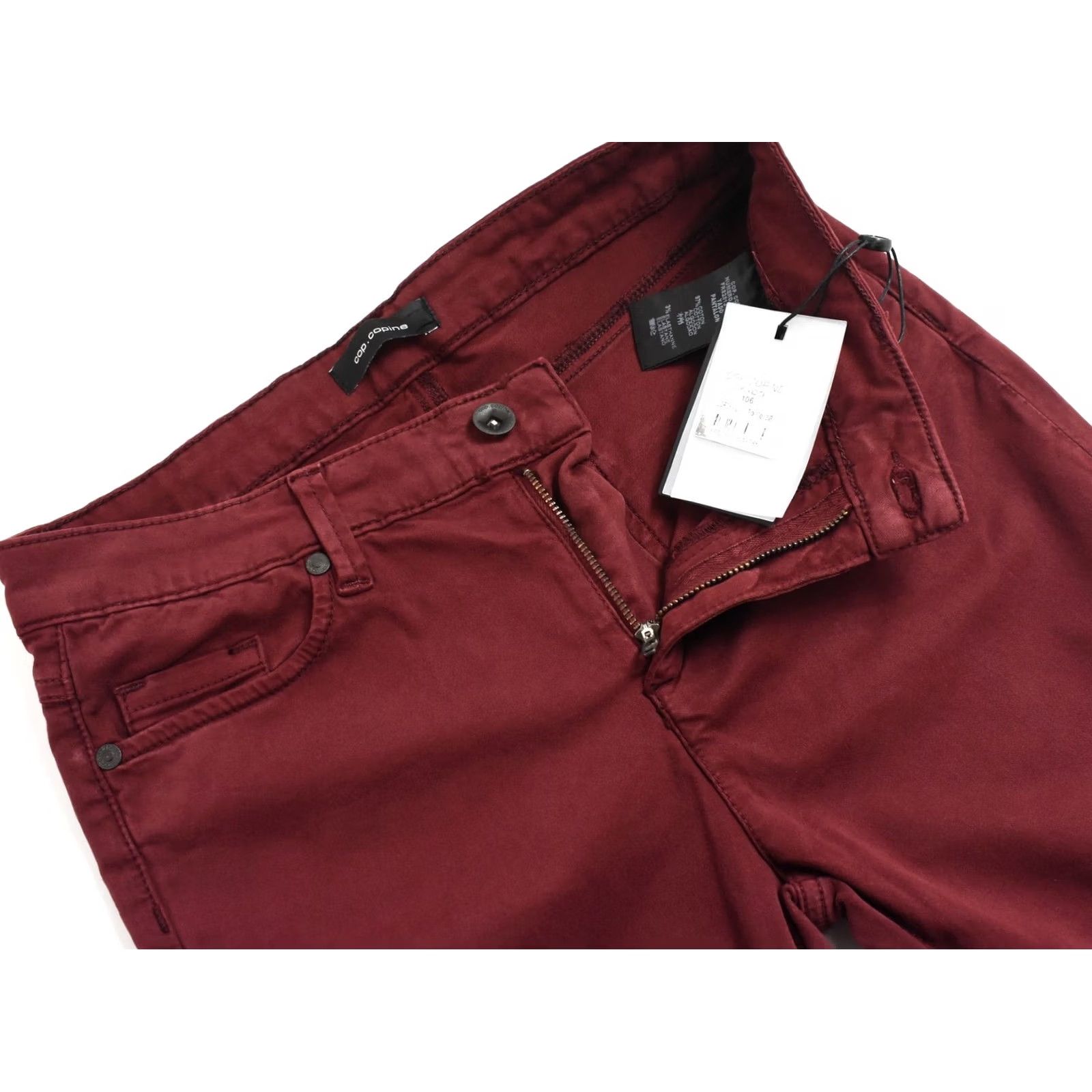 Cop Copine COP COPINE Yado Jeans EU 38 Slim Fit Zip Fly Logo Women's Size 26" / US 2 / IT 38 - 4 Thumbnail