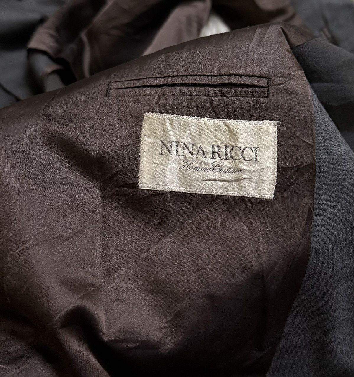 Designer NINA RICCI Blazers Vintage Size 38S - 6 Thumbnail