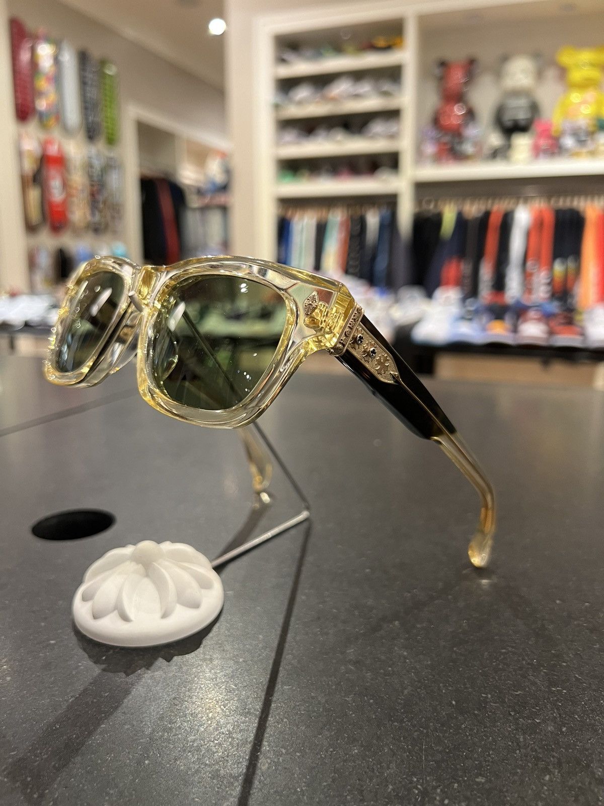 Chrome Hearts CHROME HEARTS DICK FITZENER SUNGLASSES | Grailed