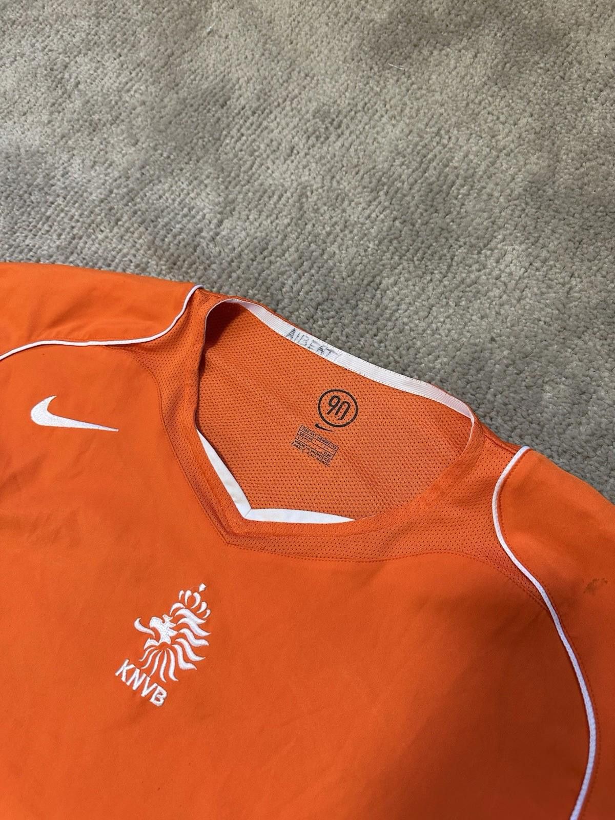 Nike Nike Netherlands 2004/2005 Home Football Soccer JerseySz XXL Size US XXL / EU 58 / 5 - 4 Thumbnail
