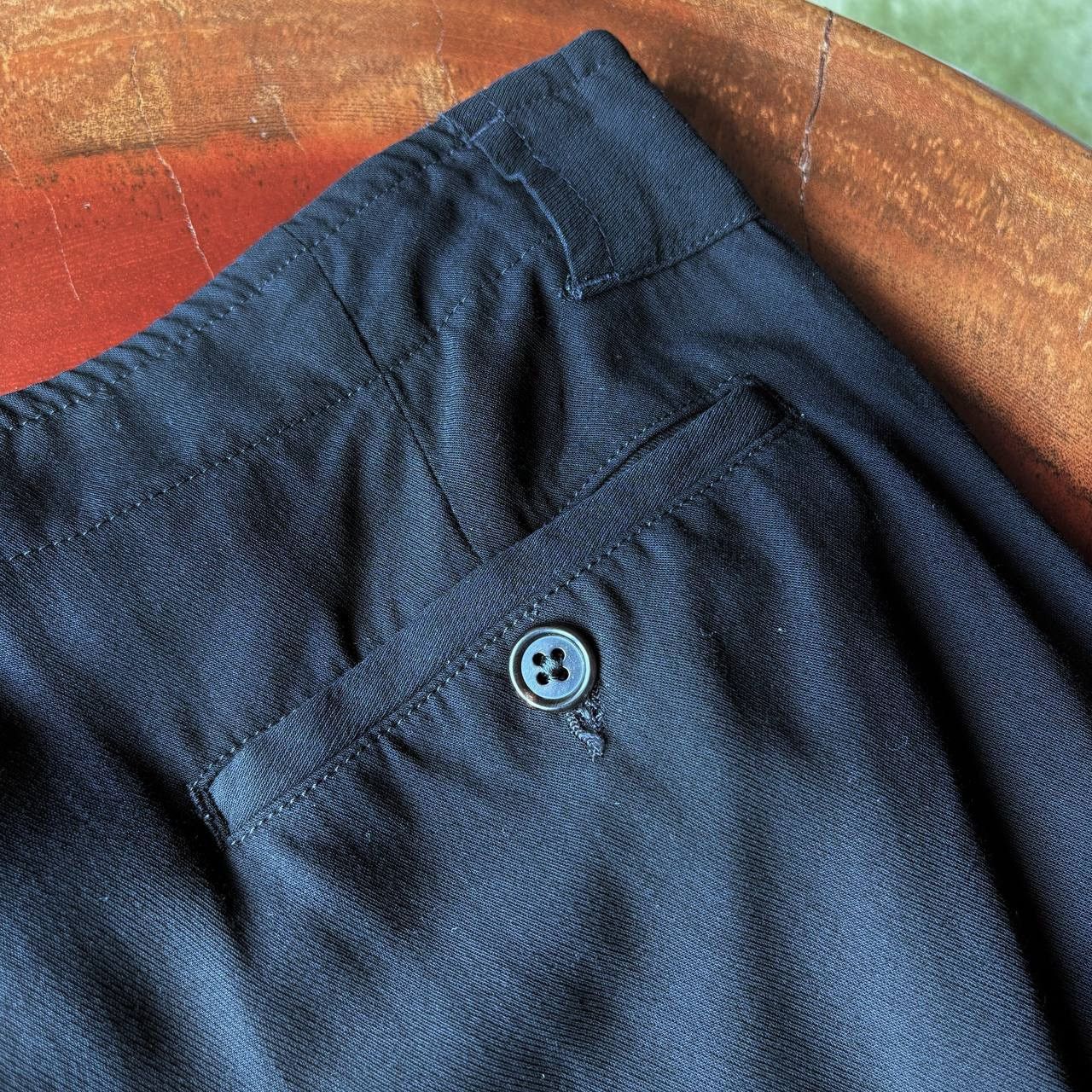 Ann Demeulemeester Ann Demeulemeester Cropped Black Rayon Ankle Pants Size US 30 / EU 46 - 7 Thumbnail
