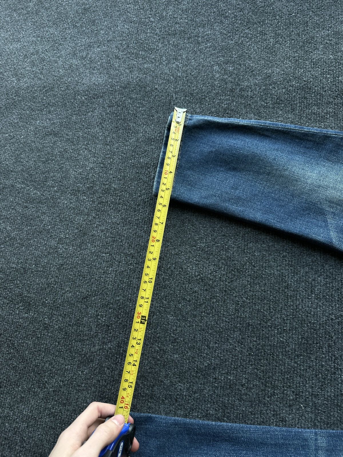 Diesel 🚨 DIESEL AVANT GARDE GOTHIC WOMEN JEANS LOGO IFSIXWASNINE Size 29" - 14 Thumbnail
