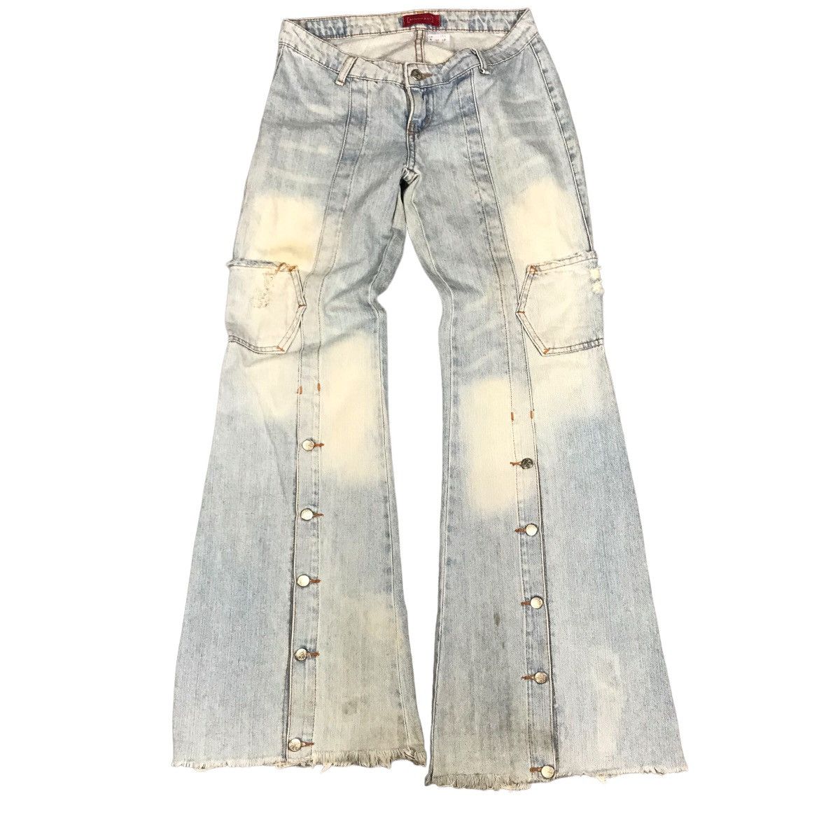 Japanese Brand FLARE DENIM ARGONAUT JAPAN BRAND BOOTCUT PANTS Size 28" / US 6 / IT 42 - 1 Thumbnail