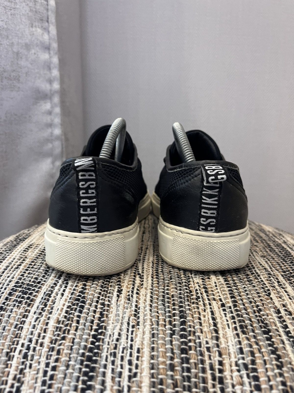 Dirk Bikkembergs × Vintage Dirk Bikkembergs Leather Sneakers Slipons shoes minimalistic Size US 8 / IT 38 - 4 Thumbnail