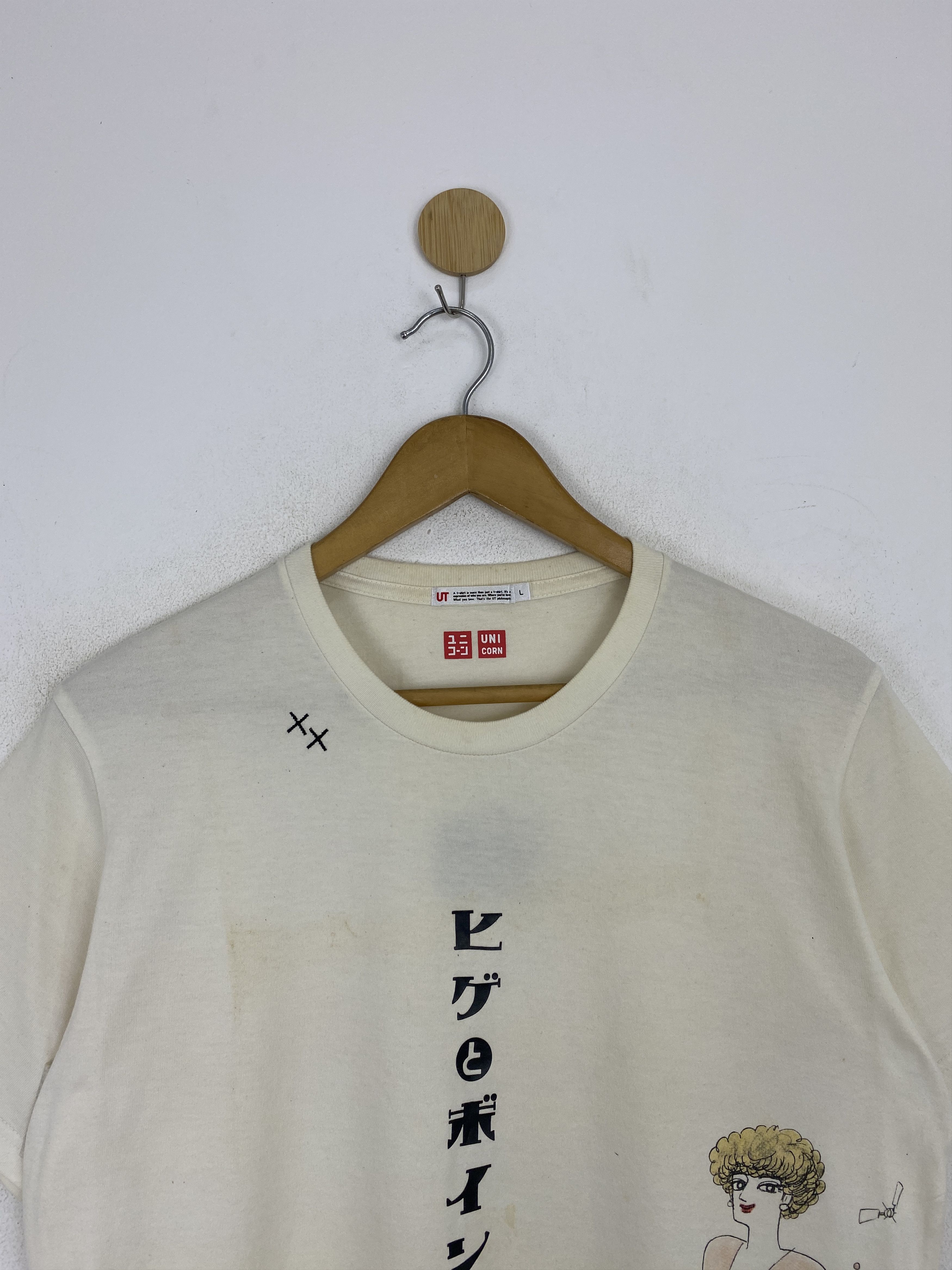 Anime × Uniqlo × Vintage Vintage Uniqlo Japanese Anime T-Shirt TA0625 Size US L / EU 52-54 / 3 - 2 Thumbnail