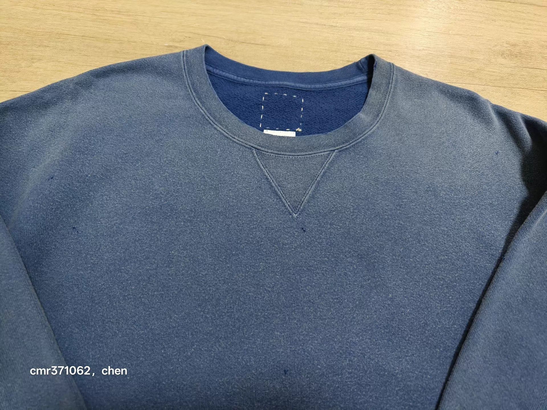 Visvim VISVIM 25AW JUMBO SB LS CRASH Navy 2 BN Sweatshirt Size US M / EU 48-50 / 2 - 5 Thumbnail