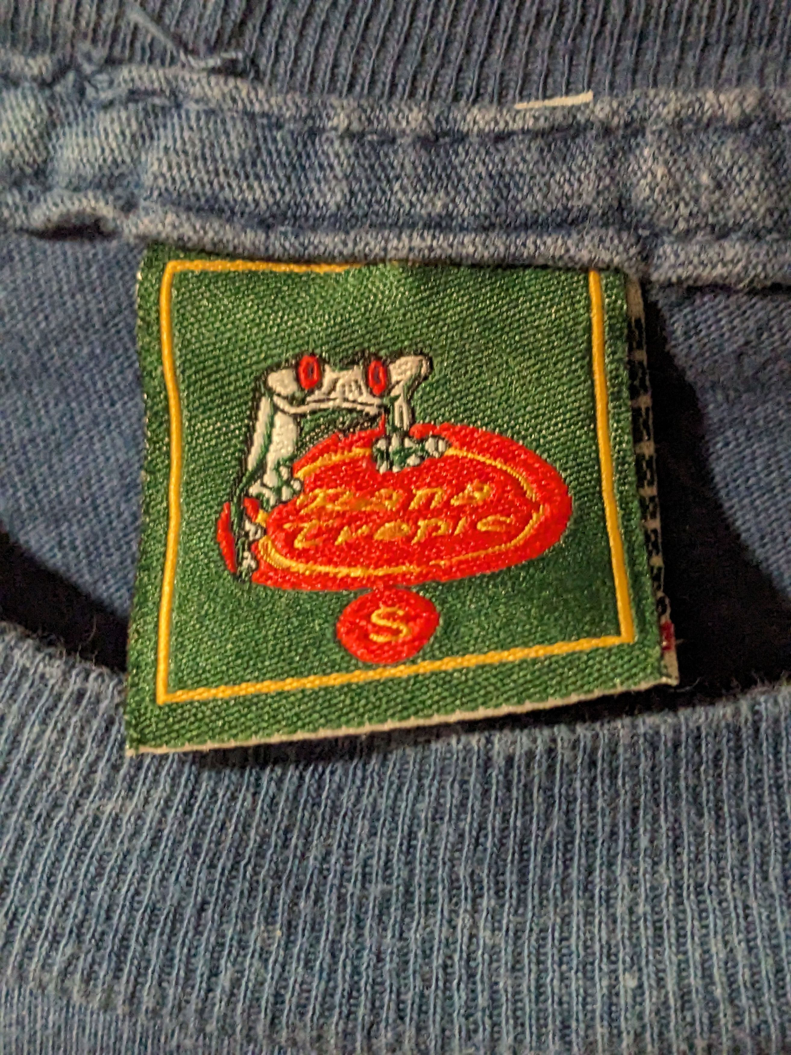 Other Vintage 90s Frog Animal Nature Pura Vide Costa Rica T-Shirt Size US S / EU 44-46 / 1 - 3 Thumbnail