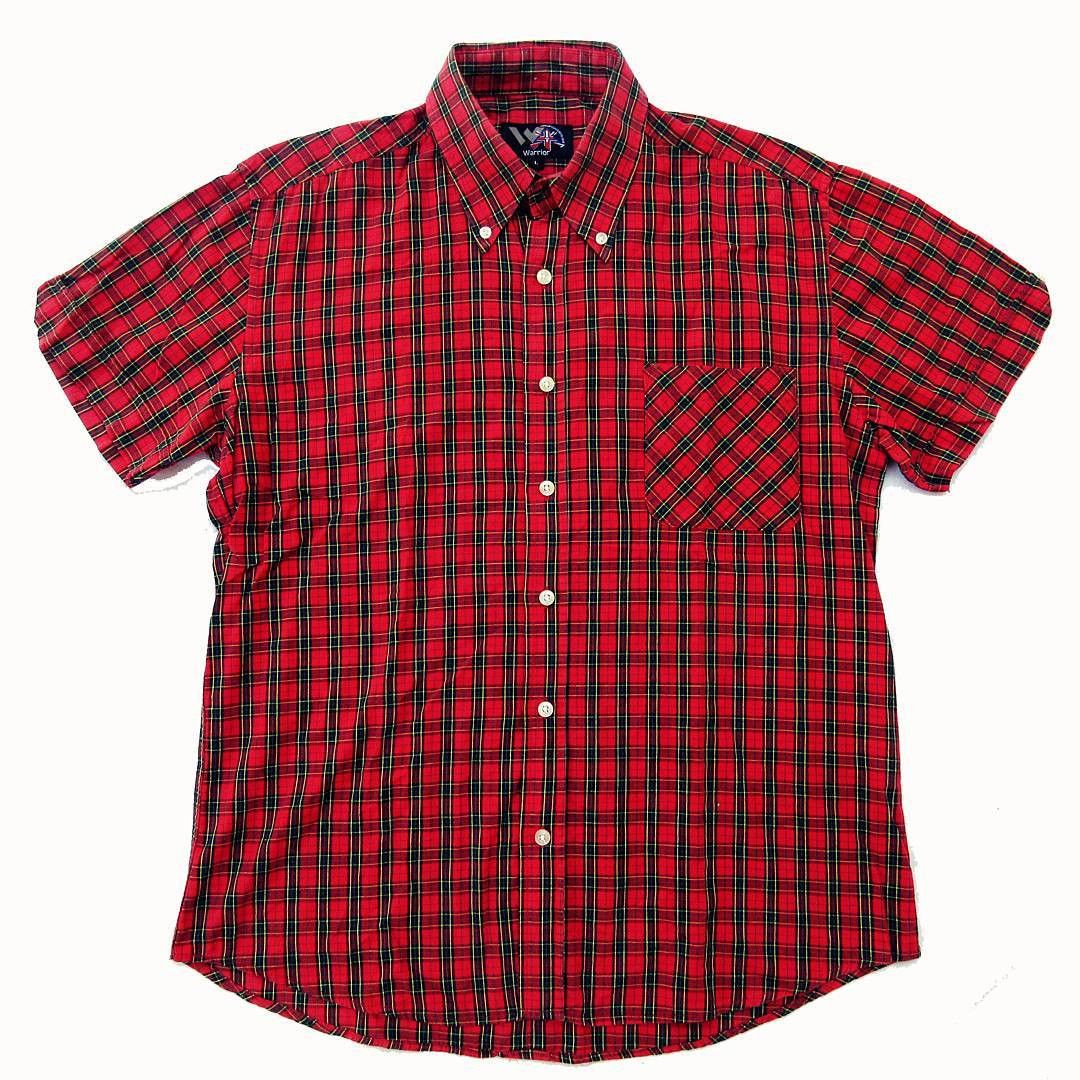 Warrior Vintage Warrior Uk iconic english Check shirt red Size L Size US L / EU 52-54 / 3 - 1 Preview