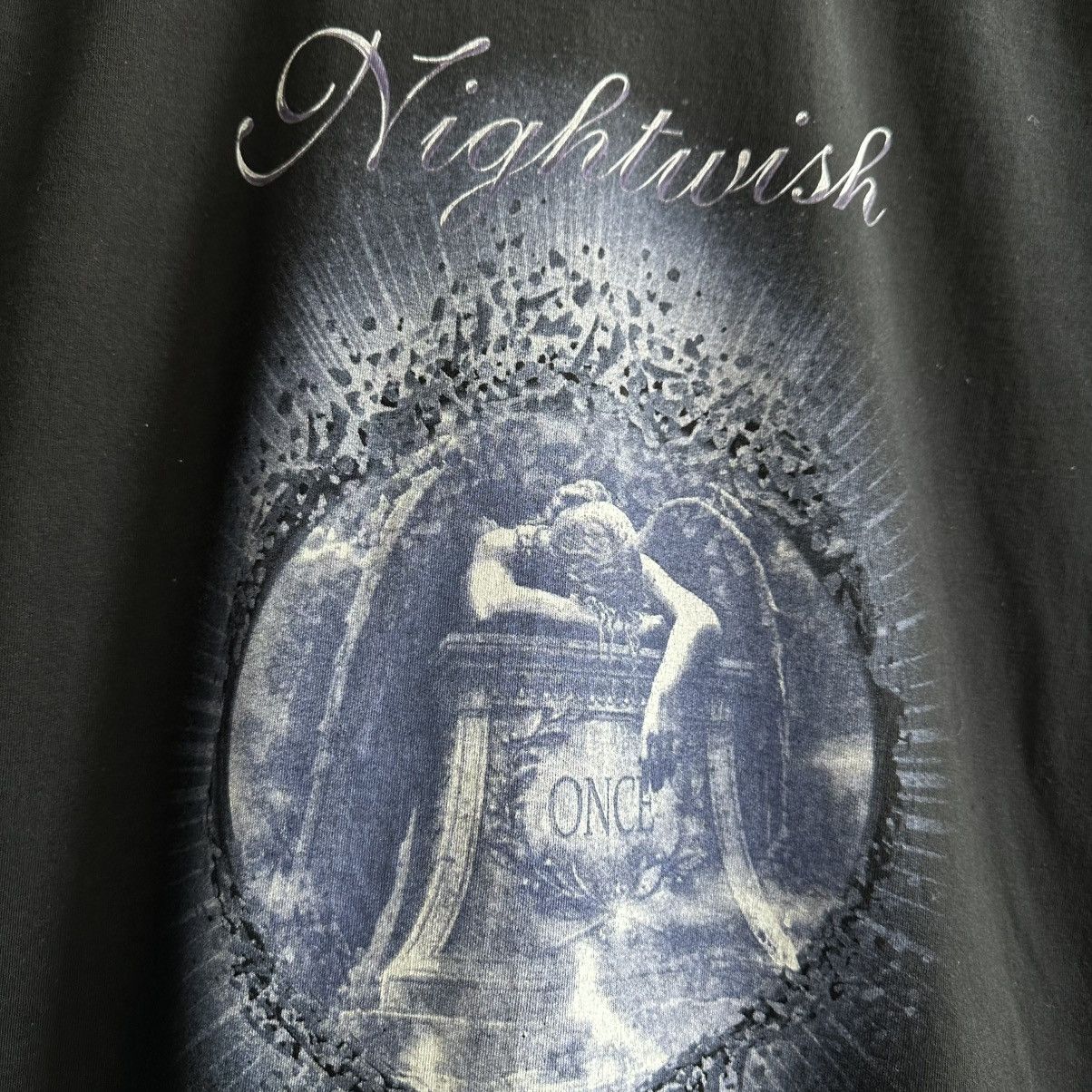 Band Tees × Vintage VINTAGE Y2K NIGHT ONCE METAL BAND TEE Size US S / EU 44-46 / 1 - 3 Thumbnail