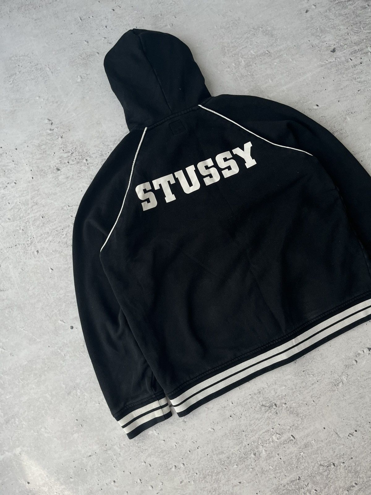 Stussy Stussy Varsity Jacket Hoodie Size US L / EU 52-54 / 3 - 6 Thumbnail