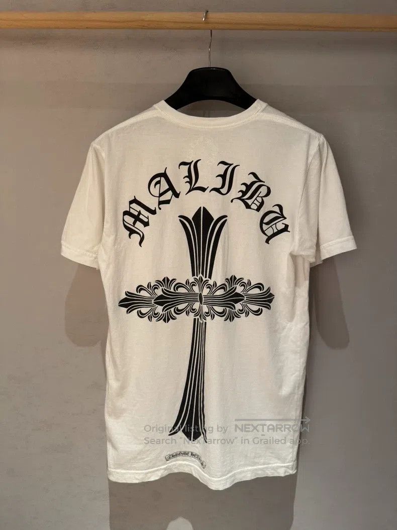 Chrome Hearts CHROME HEARTS Size S Super cross short sleeve behind white Size US S / EU 44-46 / 1 - 1 Thumbnail