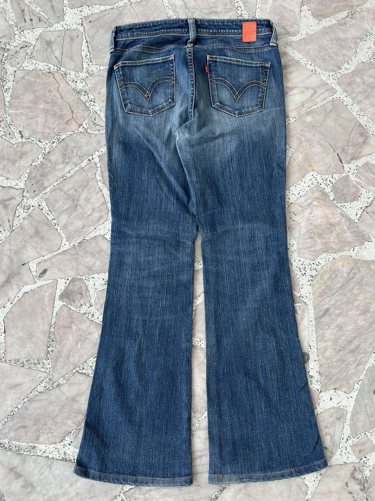 Levi's Levis Lady Style Flare Jeans W30 Size 30" / US 8 / IT 44 - 2 Thumbnail