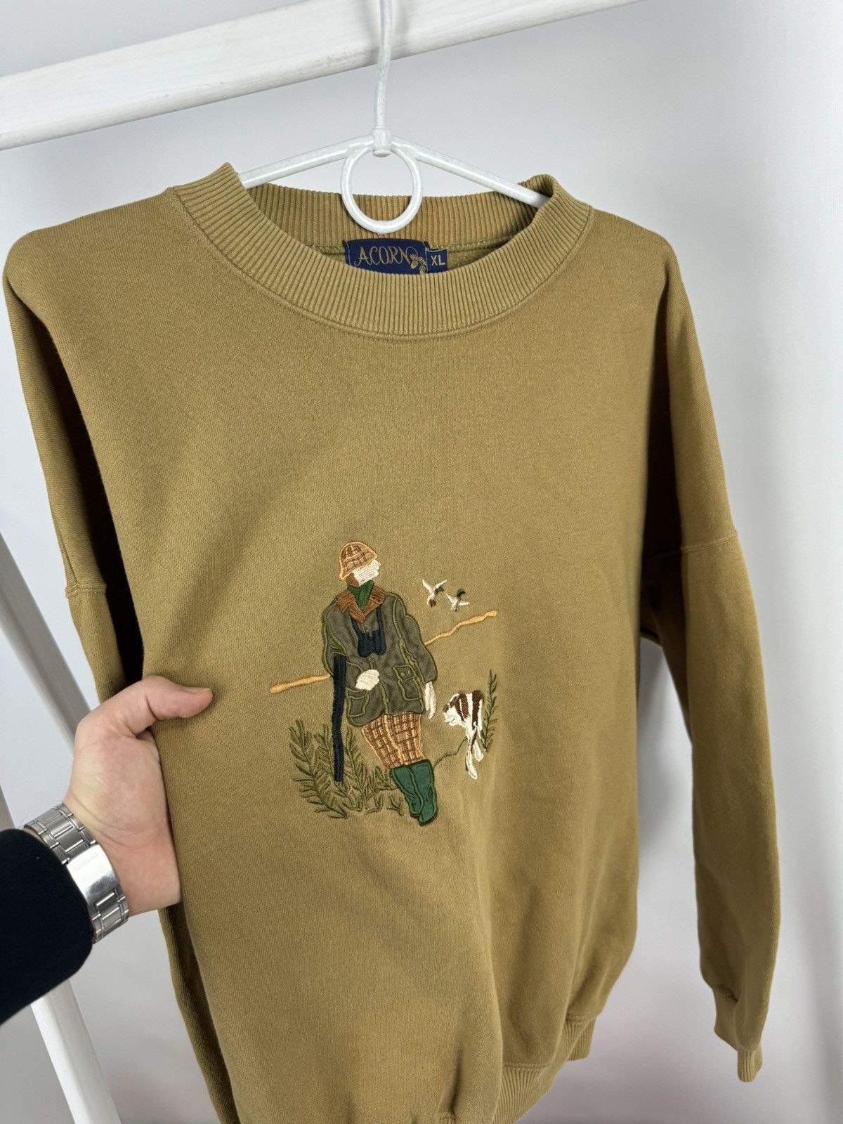 Vintage Made in Great Britain Vintage Sweatshirt Size US XL / EU 56 / 4 - 4 Thumbnail