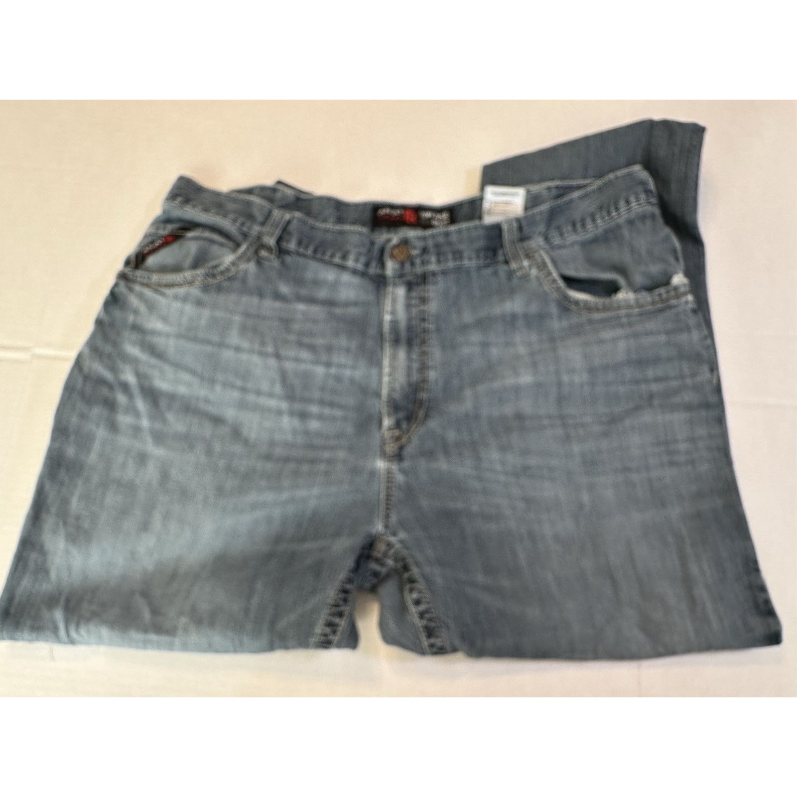 Ariat ARIAT FR Low Rise M4 Boot Jeans Blue 44/32 western CAT 2 Size US 44 / EU 60 - 9 Thumbnail