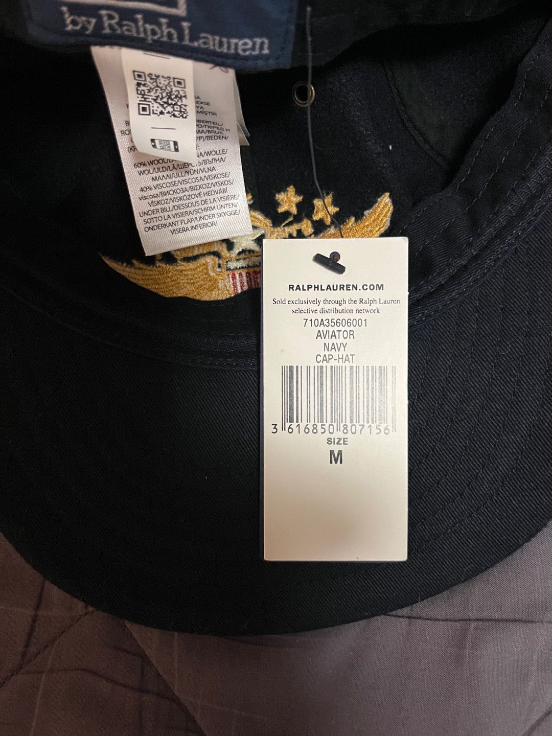 Polo Ralph Lauren Polo ralph lauren aviator cap Size ONE SIZE - 7 Thumbnail